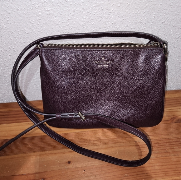 EUC Kate Spade Eggplant Crossbody
